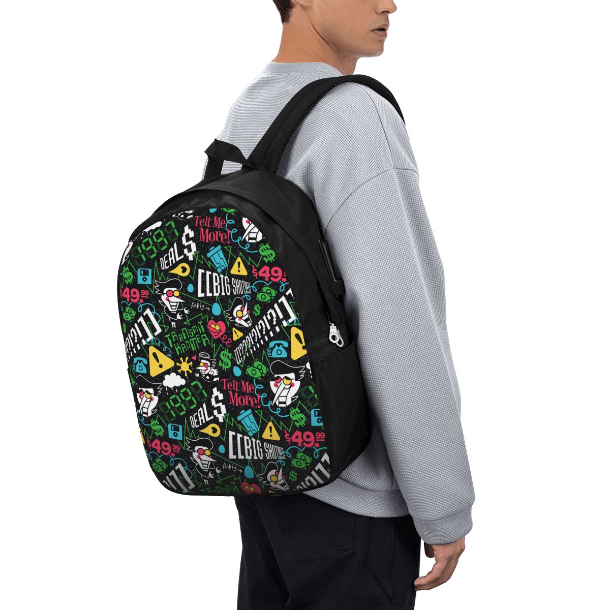 Laptops - Deltarune SPAMTON G Ransel Tas Notebook
