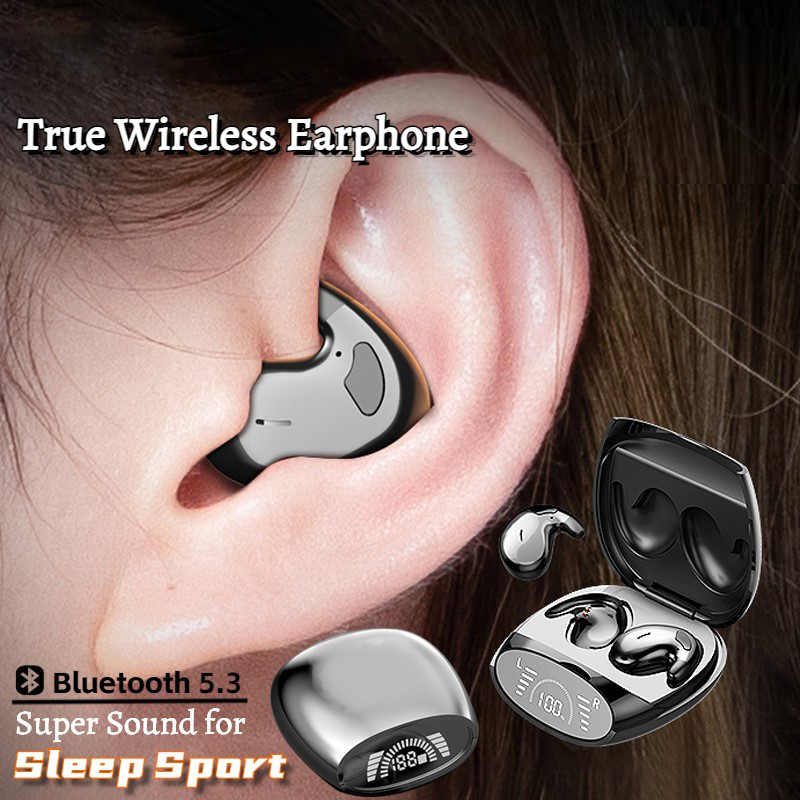 Sleep Mask Headphones Bluetooth - Earphone Tidur Tak Terlihat Ipx5 Tahan