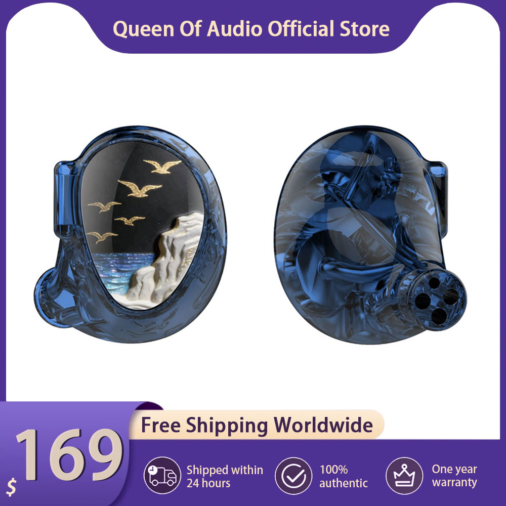 Planar Magnetic Iem Earphones - Headphone Celest PhoenixCall 2.0 Baru 2DD+2BA+2FPD