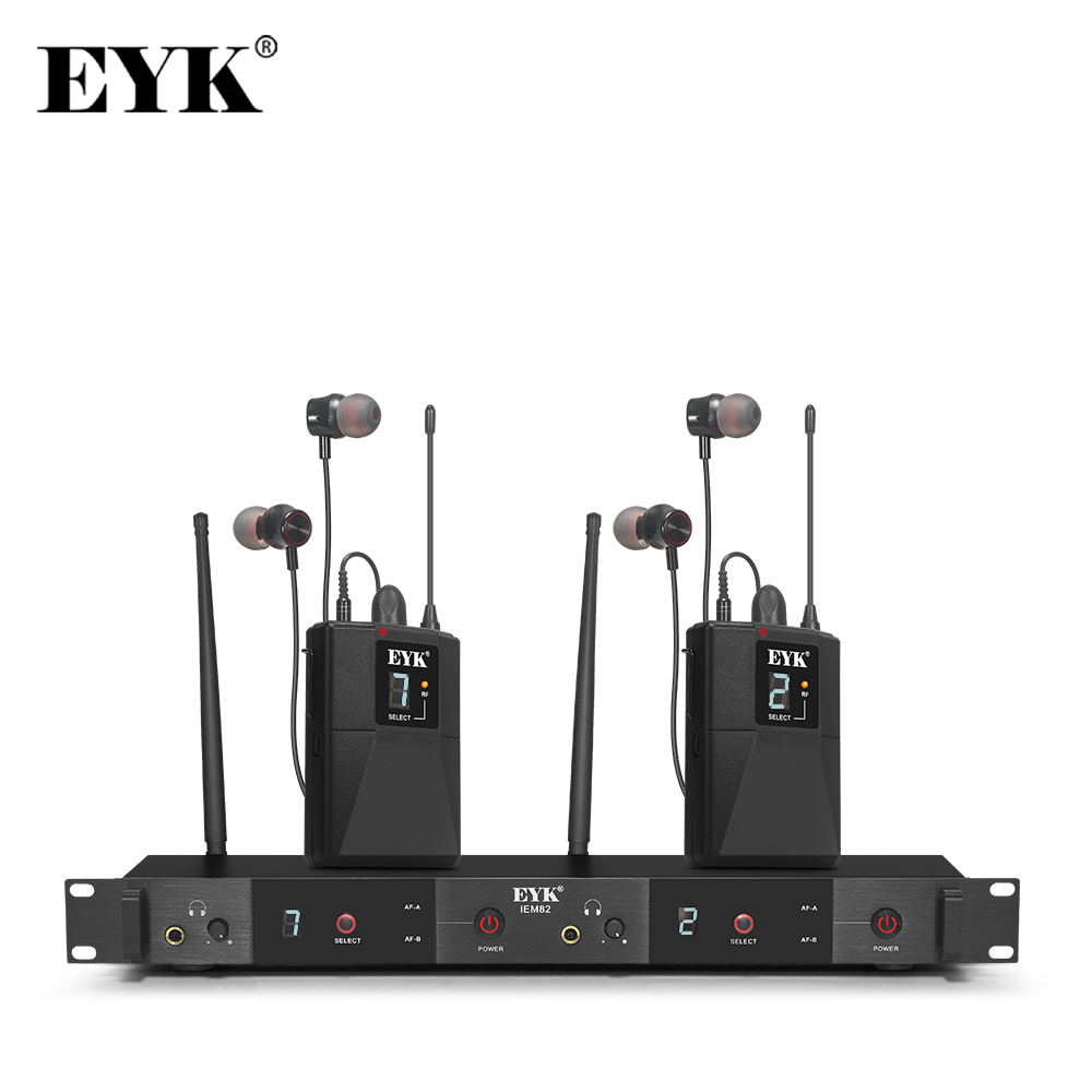 In Ear Monitors For Singers - EYK IEM82 UHF Sistem Monitor In-Ear