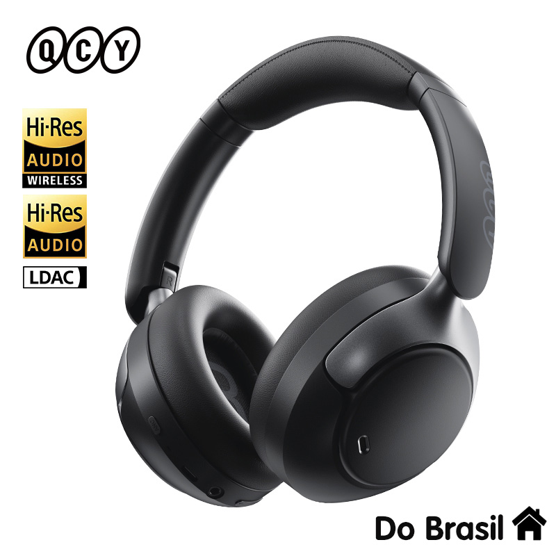 Anc Wireless Over Ear Headphones - QCY H3 PRO headphone nirkabel ANC