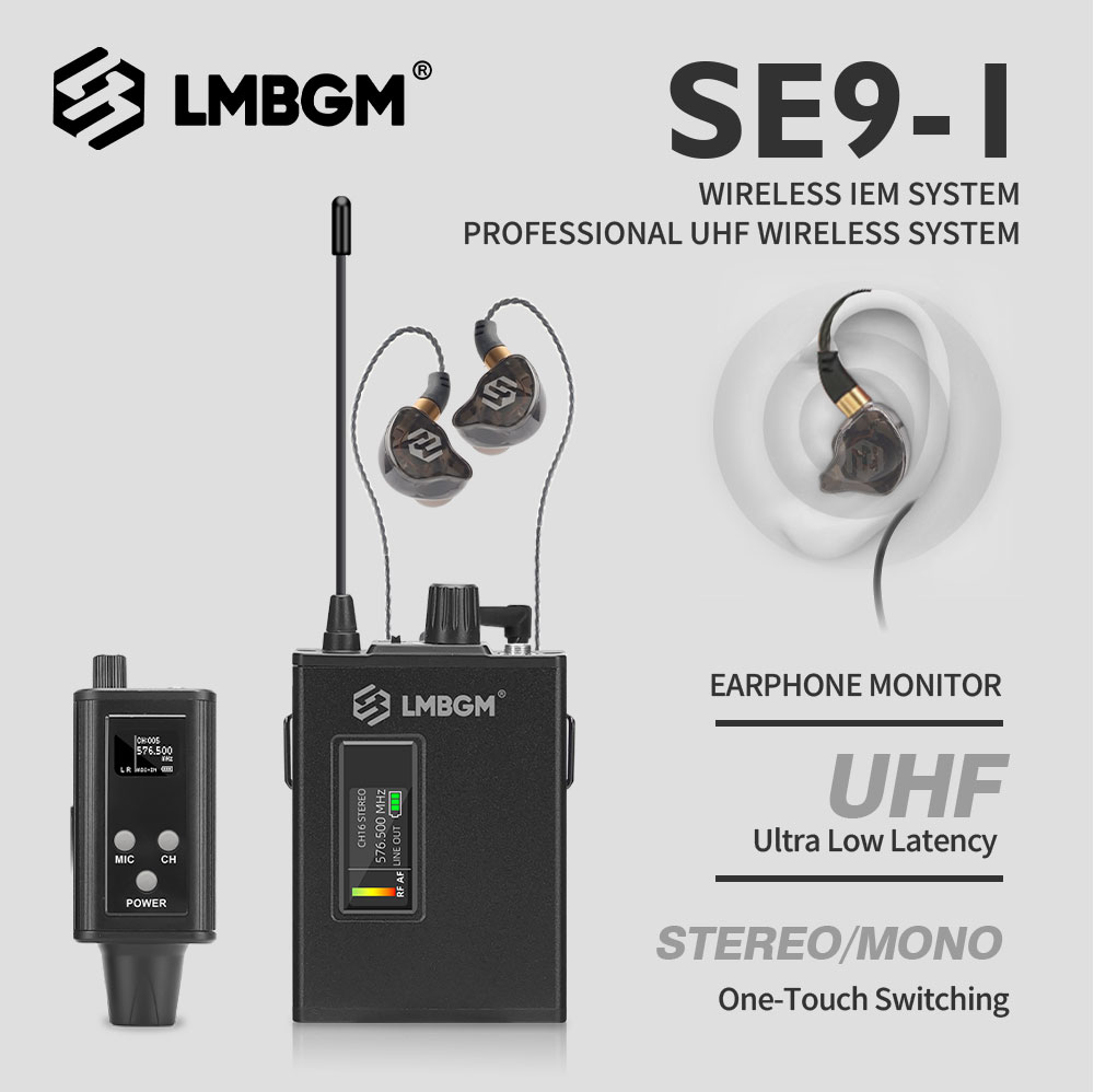 In Ear Monitors For Singers - Sistem Monitor In Ear Nirkabel UHF