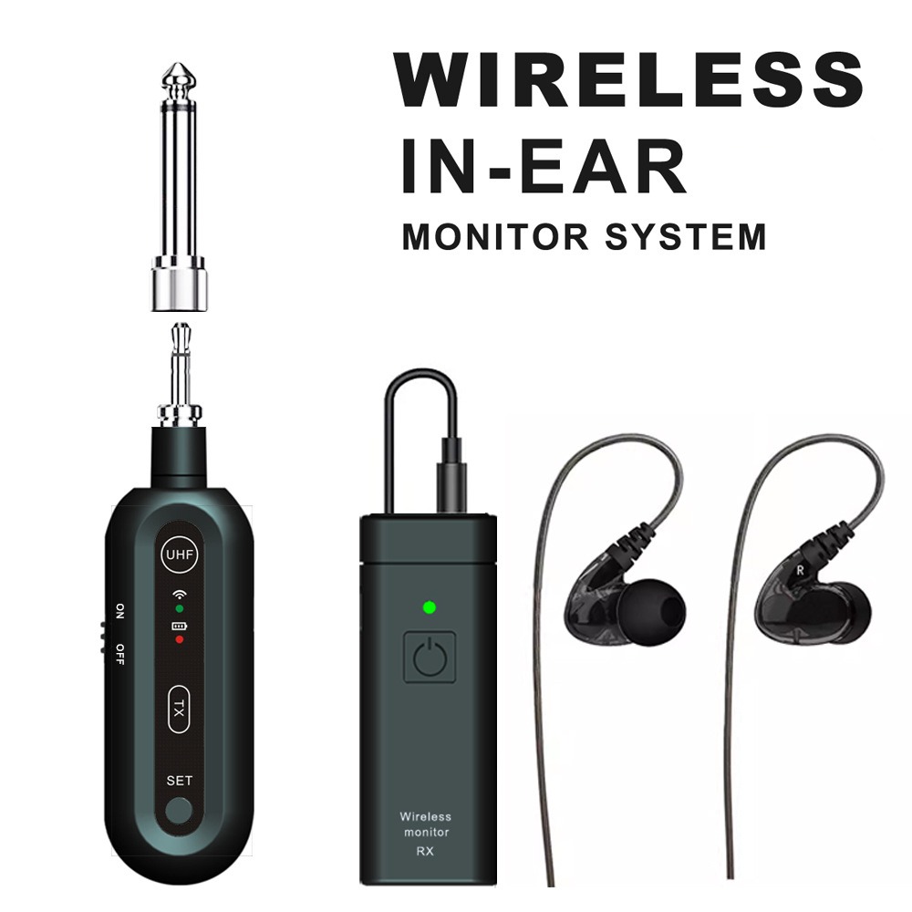 In Ear Monitors For Singers - Sistem Pemantauan Nirkabel Monaural M1 UHF