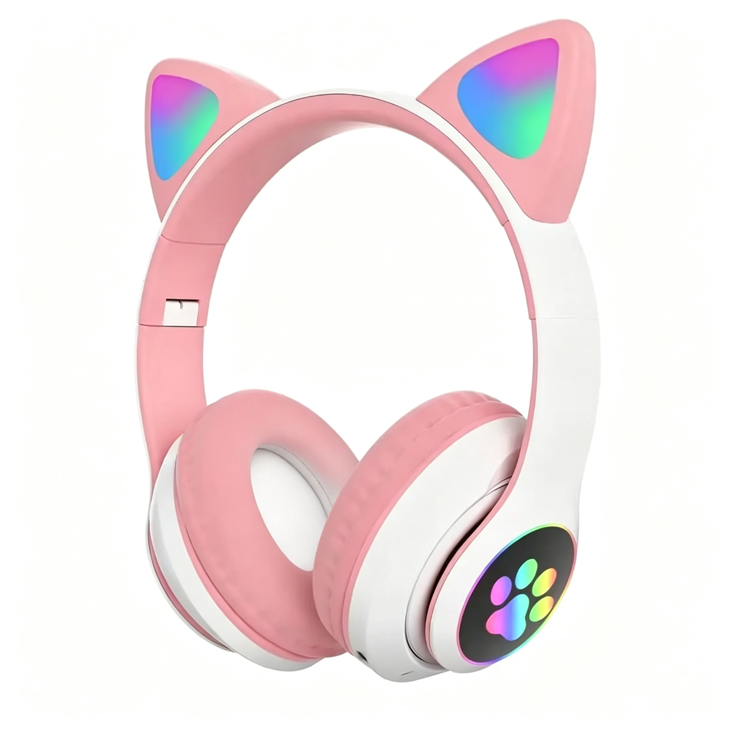Cat Ear Bluetooth Headset Led - Headset Kompatibel Bluetooth dengan Telinga Kucing
