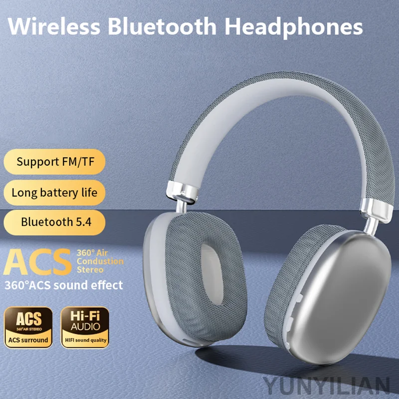 Anc Wireless Over Ear Headphones - 2026 Headphone Bluetooth Air Max Baru