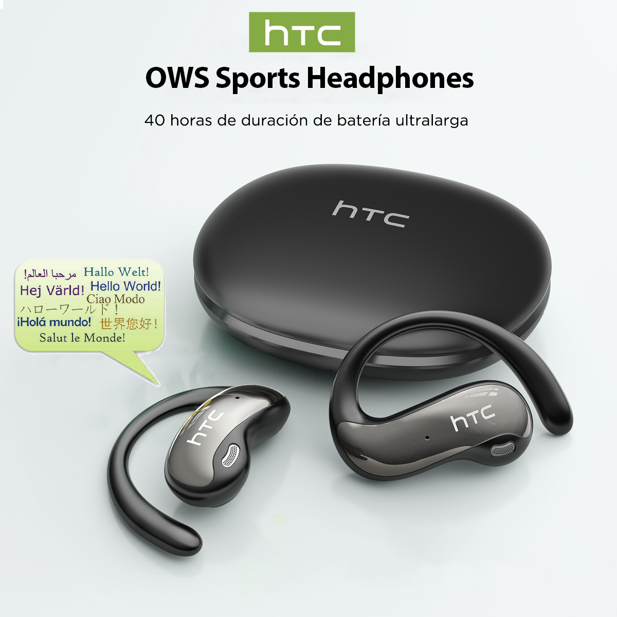 Sleep Mask Headphones Bluetooth - HTC NE19 Earphone Bluetooth AI OWS