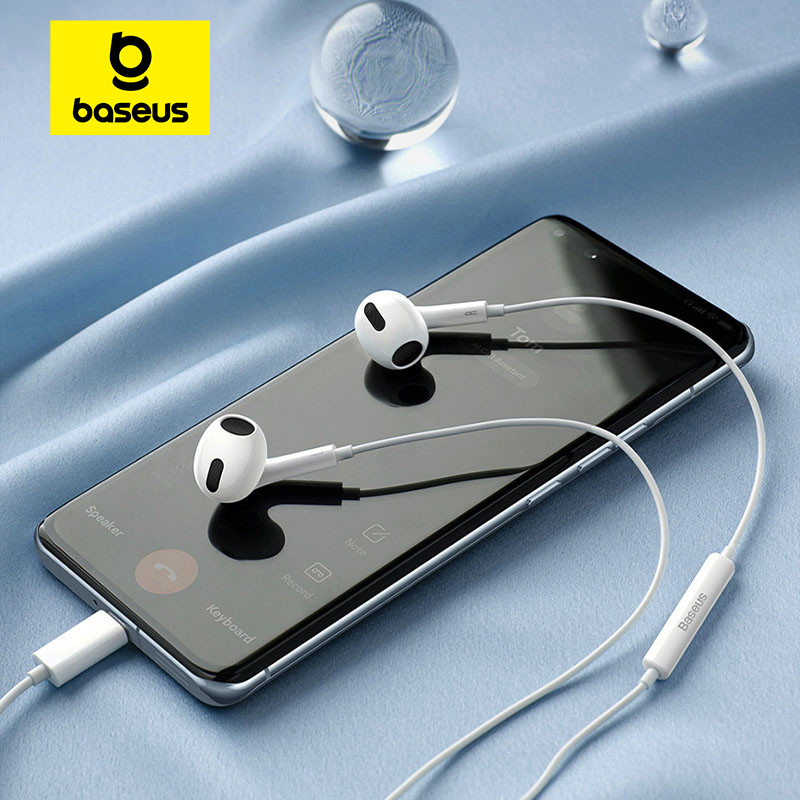 Open Ear Air Conduction Headphones - Baseus C17 Earphone Tipe C Earphone
