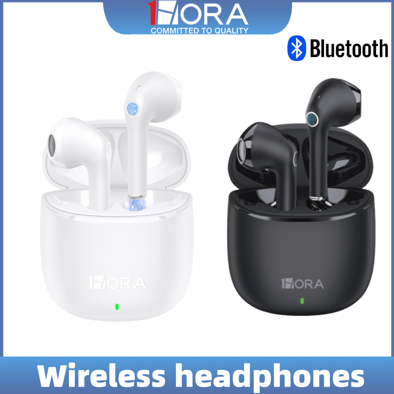 Tws Earbuds Bluetooth 5.3 - 1HORA TWS Headset Bluetooth AUT201 Efek
