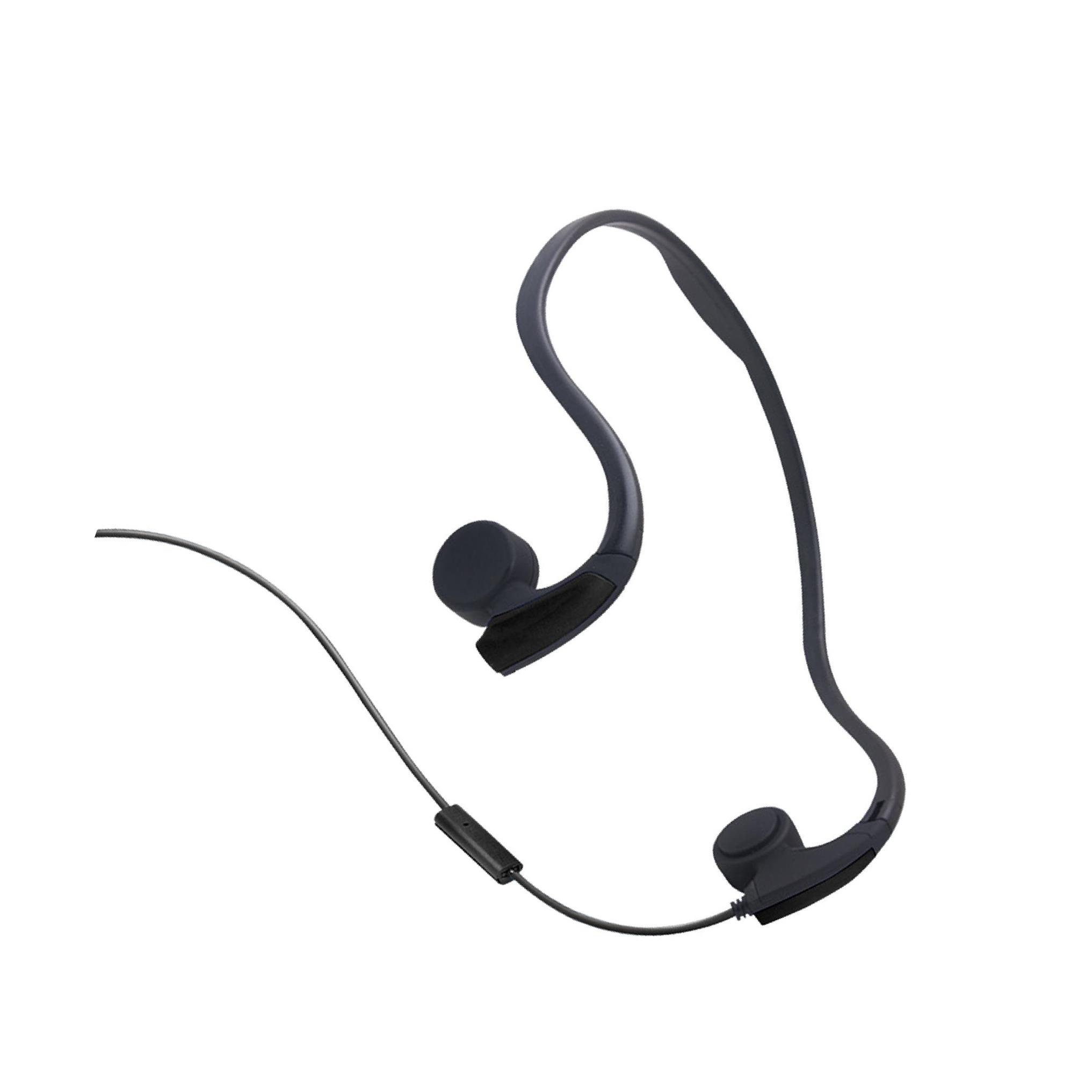 Bone Conduction Running Headphones - Kontrol Suara Headset Berkabel Konduksi Tulang