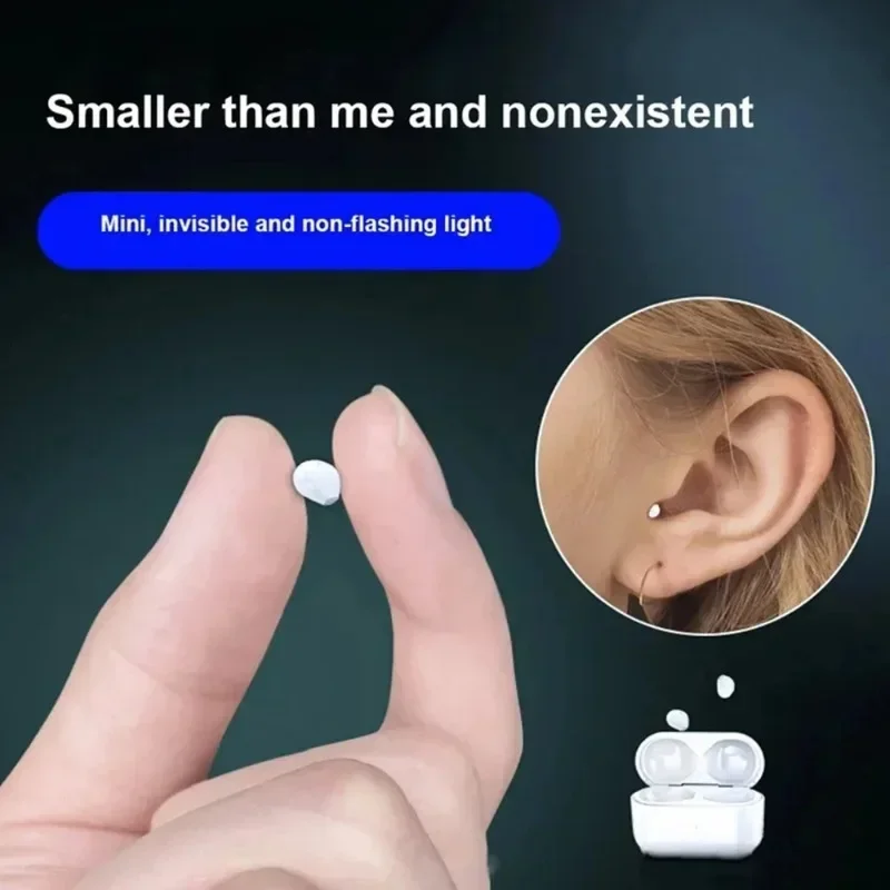 Sleep Mask Headphones Bluetooth - Earphone Tak Terlihat Headphone Mini Bluetooth