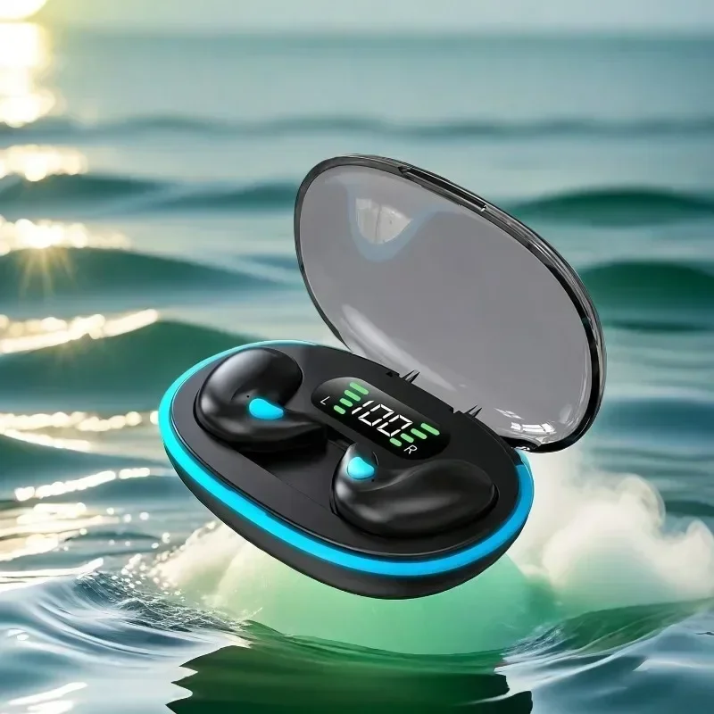 Earphone Tidur Tak Terlihat de - Open Ear Air Conduction Headphones ulasan dan harga