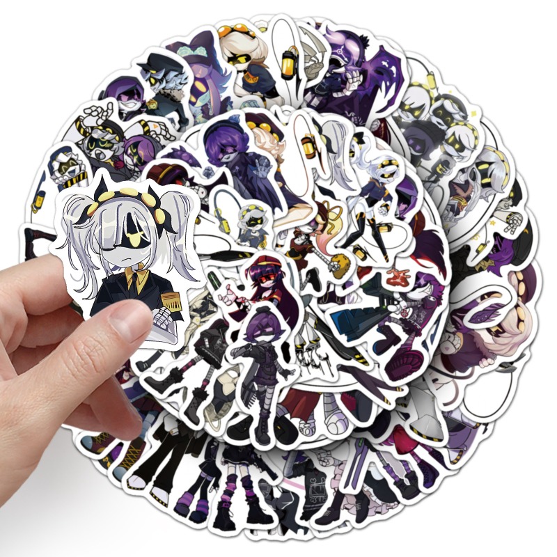 50 Buah Stiker Kartun Anime Mu - Drones ulasan dan harga