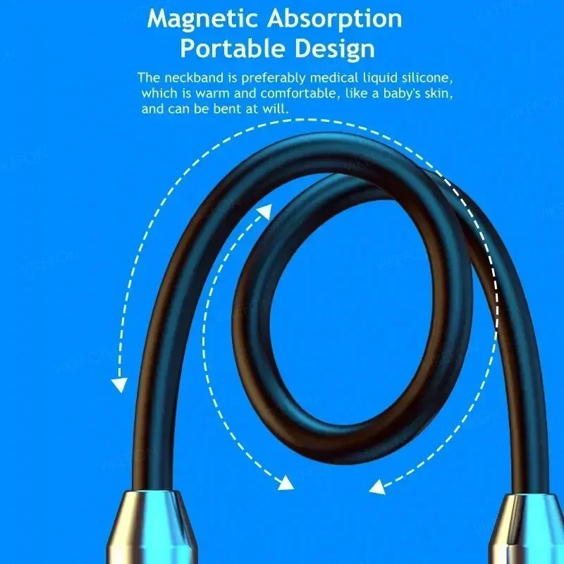 Headphone Nirkabel Bluetooth 5 - Magnetic Neckband Sports Earphones ulasan dan harga