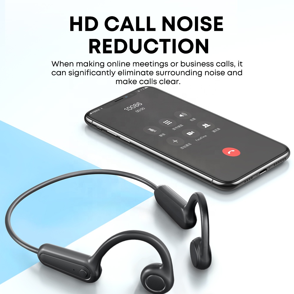 Headset Olahraga Nirkabel Pabr - Bone Conduction Running Headphones ulasan dan harga