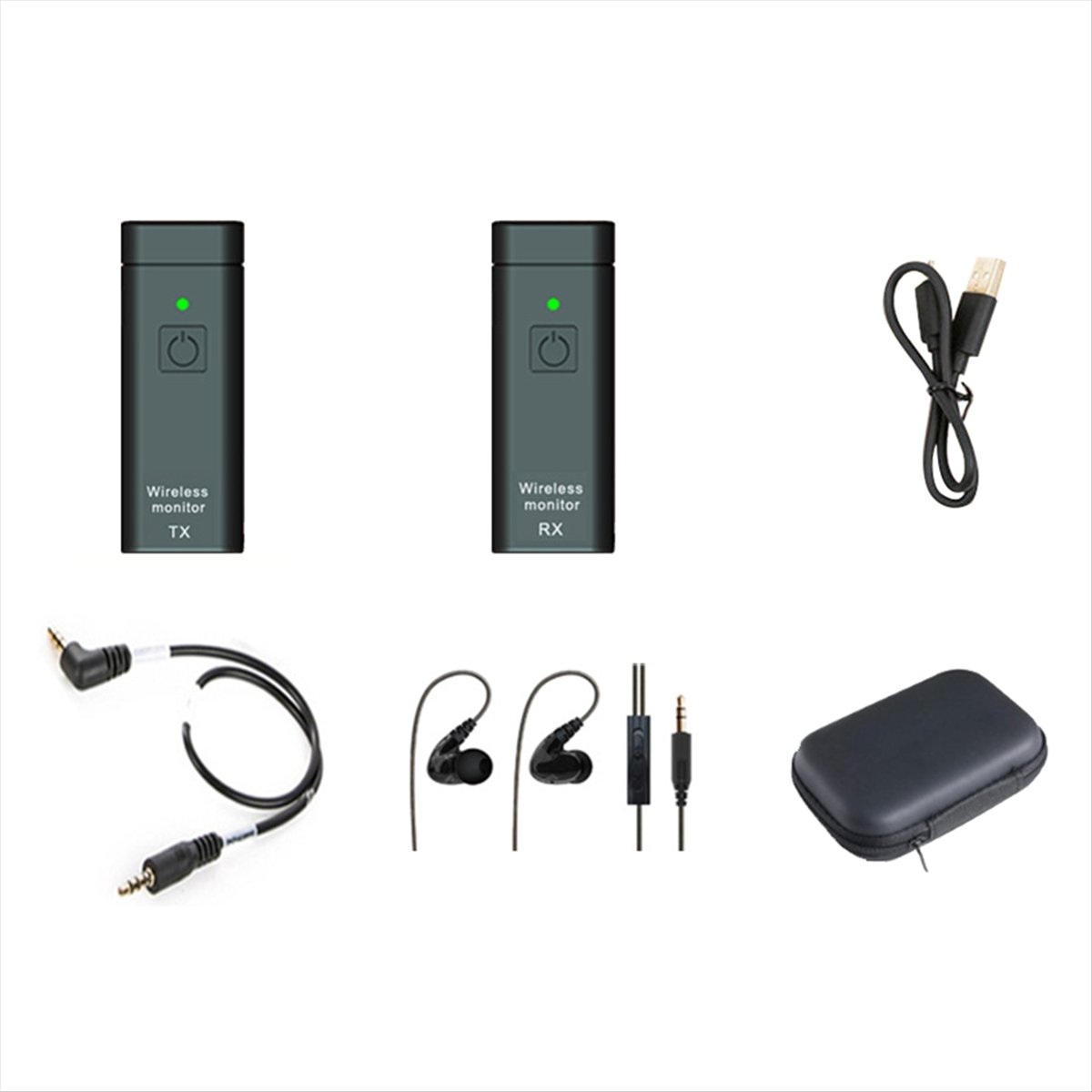 Sistem Pemantauan Earphone Nir - In Ear Monitors For Singers ulasan dan harga