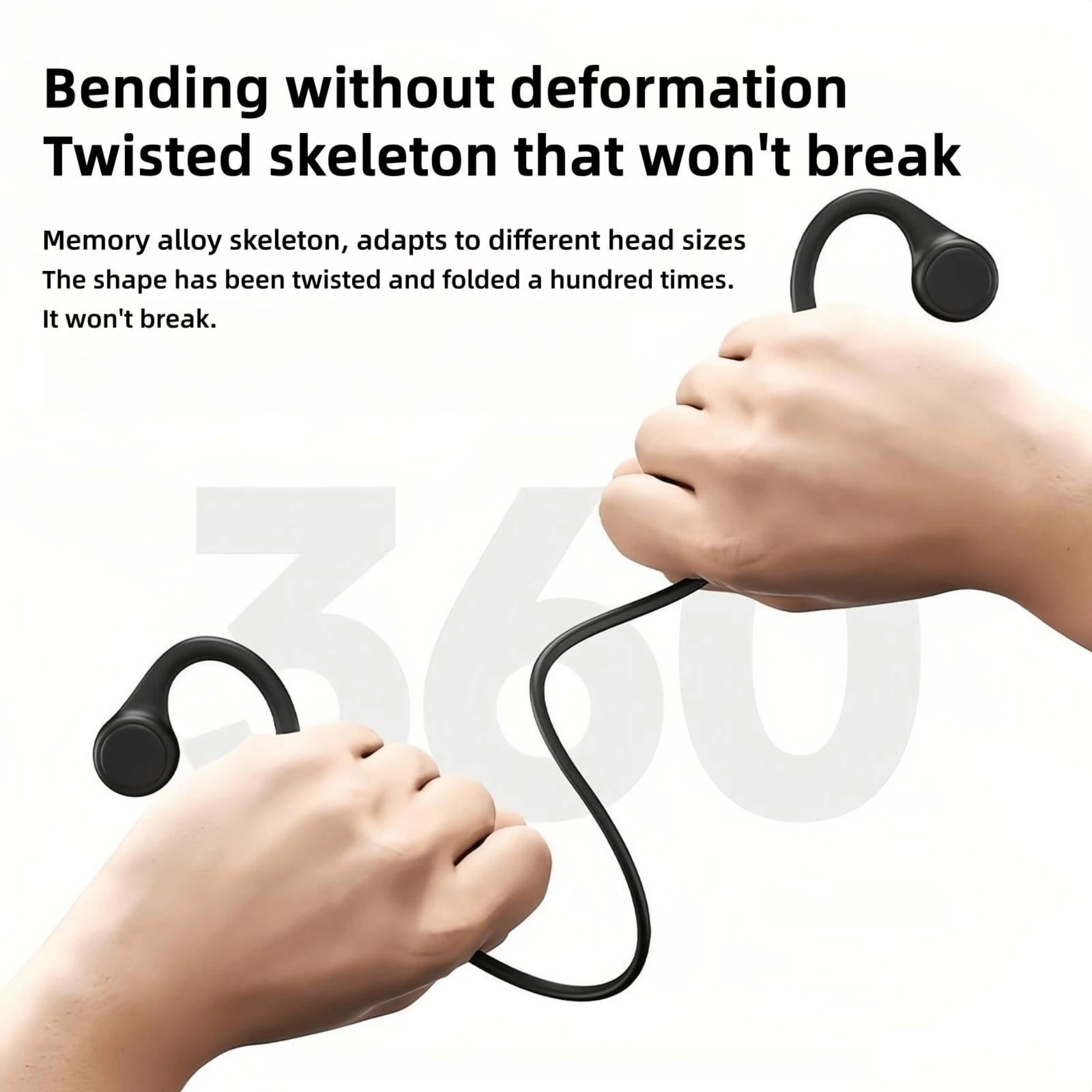LonMao B33 Earphone Konduksi T - Bone Conduction Running Headphones ulasan dan harga