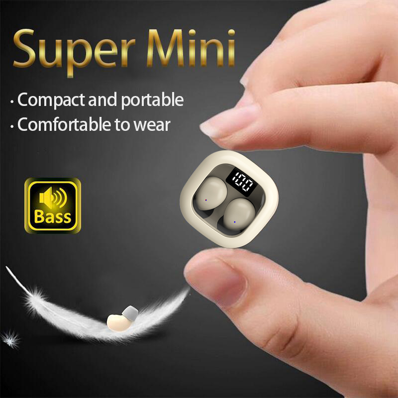 SK19 Earphone Bluetooth 5.3 He - Tws Earbuds Bluetooth 5.3 ulasan dan harga