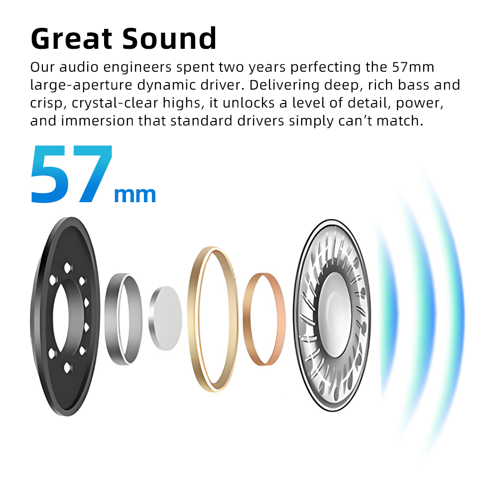Headphone Nirkabel Bluedio 57m - Anc Wireless Over Ear Headphones ulasan dan harga