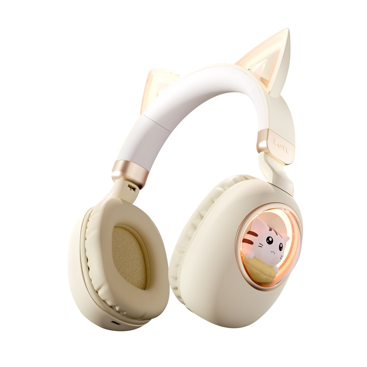 [PAKET EKONOMIS] Headset Bluet - Cat Ear Bluetooth Headset Led ulasan dan harga