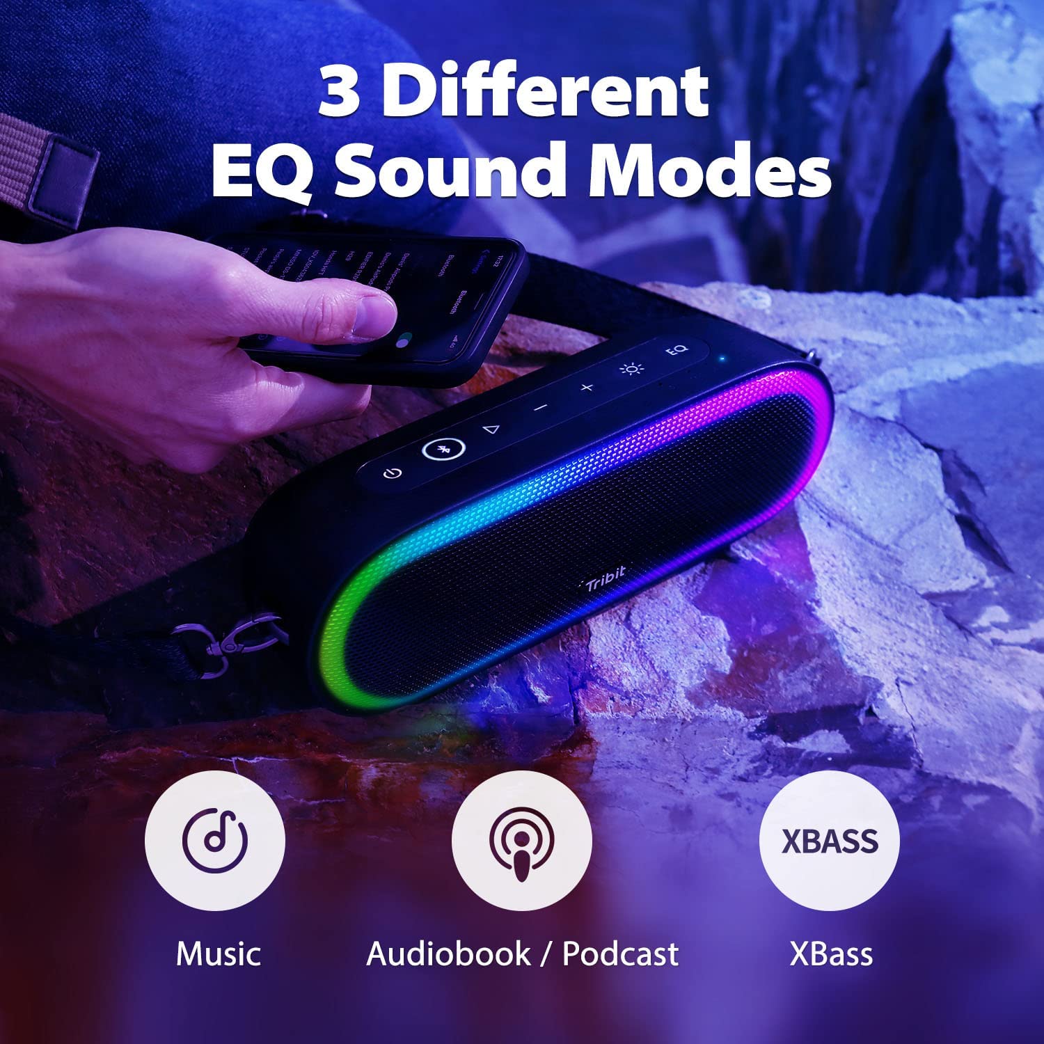 Tribit 30W Speaker Portabel Lu - Portable Bluetooth Speaker Waterproof Ipx7 ulasan dan harga