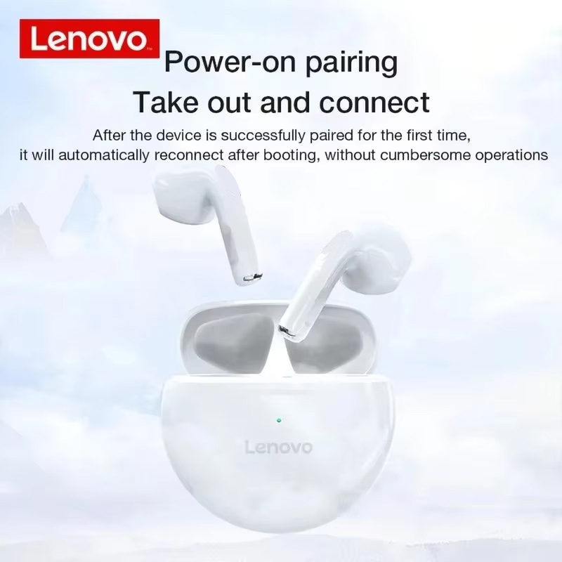 Headphone Nirkabel Lenovo HT38 - Tws Earbuds Bluetooth 5.3 ulasan dan harga