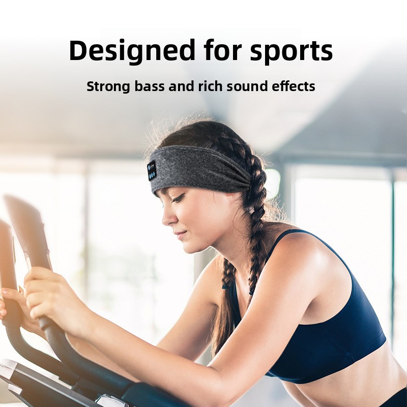 Headband Bluetooth Nirkabel un - Sleep Mask Headphones Bluetooth ulasan dan harga