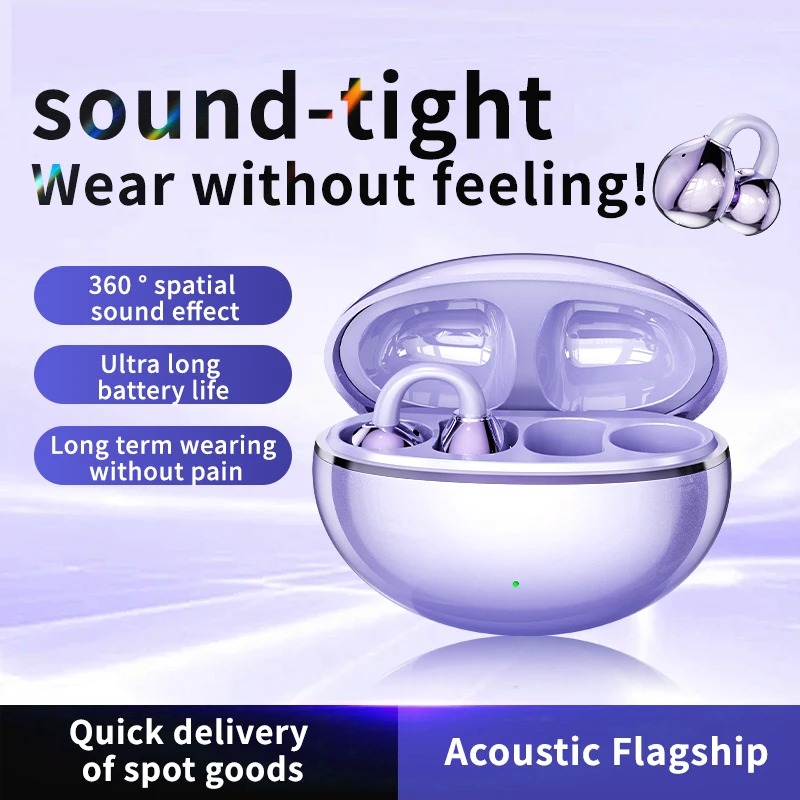 Headphone Open Ear Bluetooth 5 - Open Ear Air Conduction Headphones ulasan dan harga