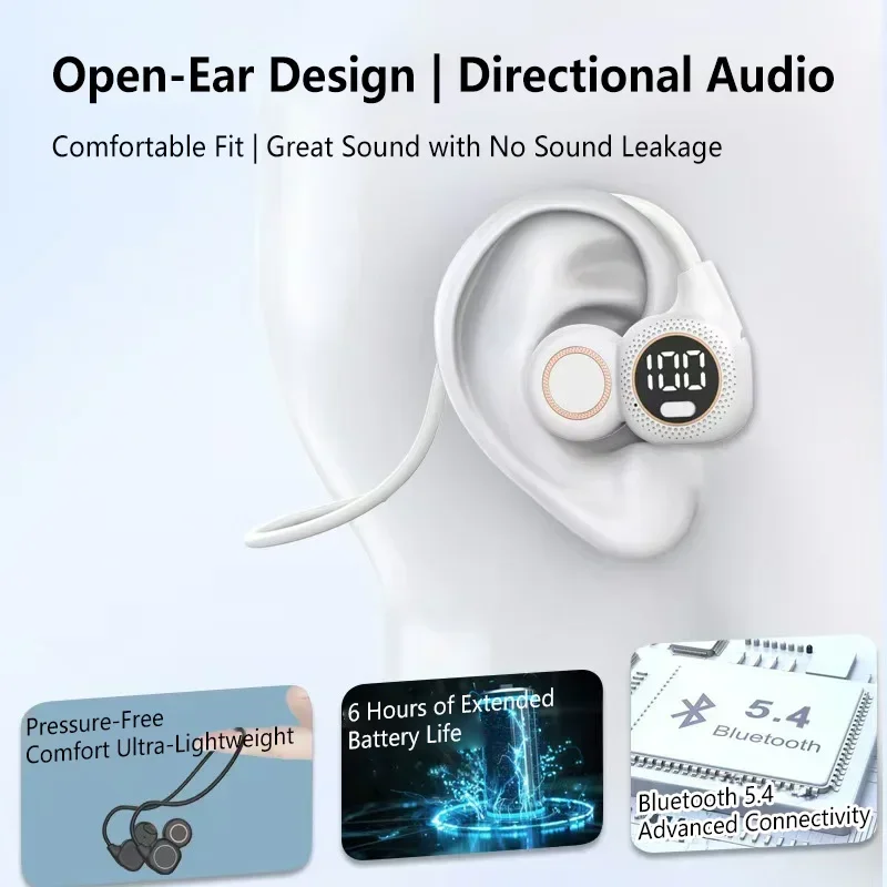 Earbud Bluetooth Konduksi Tula - Bone Conduction Running Headphones ulasan dan harga