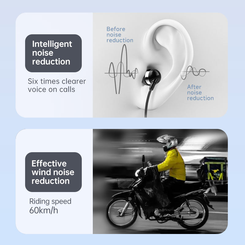 Fineblue F520 Mini Earphone Ni - Type C Wired Earphones With Mic ulasan dan harga