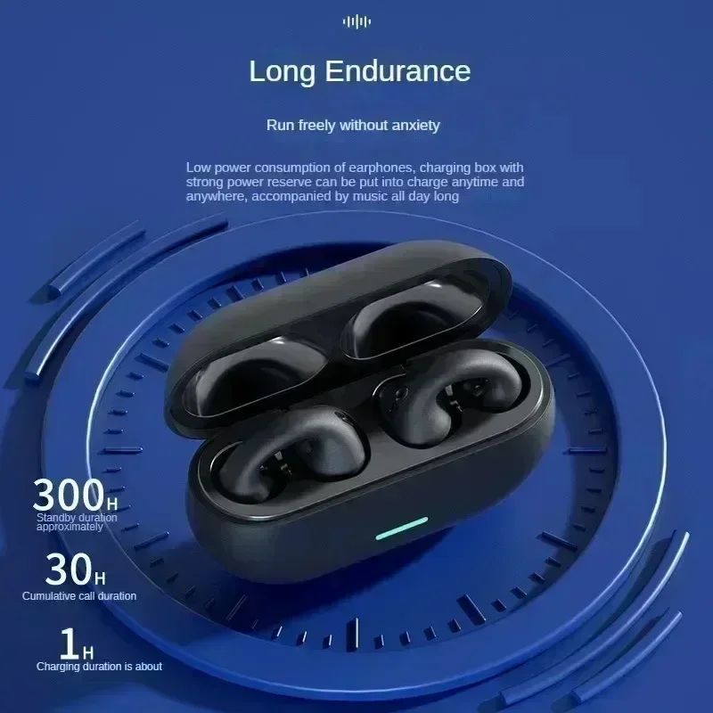 Headset Bluetooth T75 5.3 Nirk - Open Ear Air Conduction Headphones ulasan dan harga