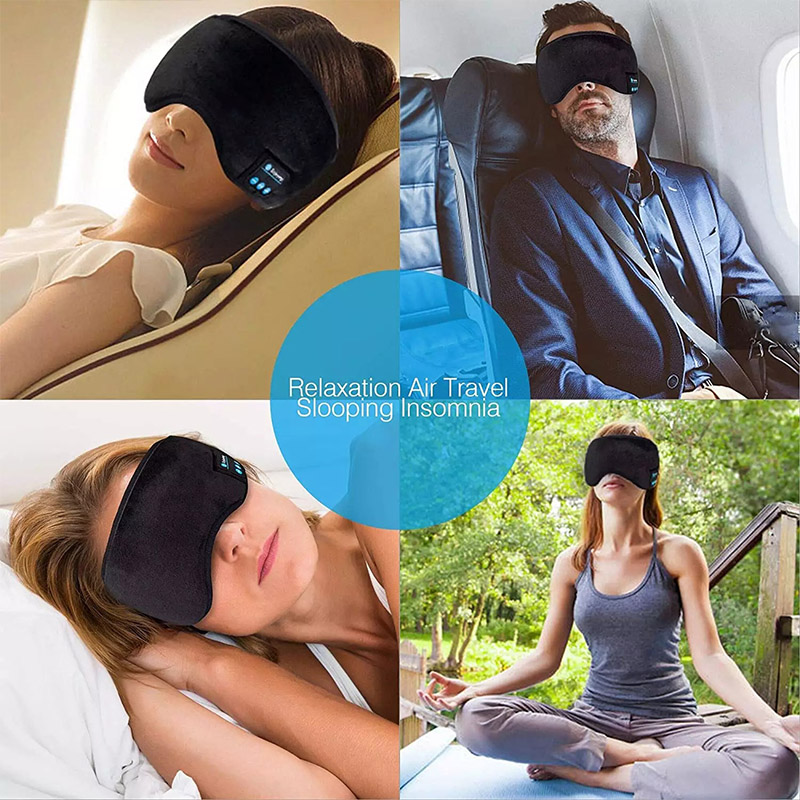 Headphone Nirkabel Bluetooth E - Sleep Mask Headphones Bluetooth ulasan dan harga