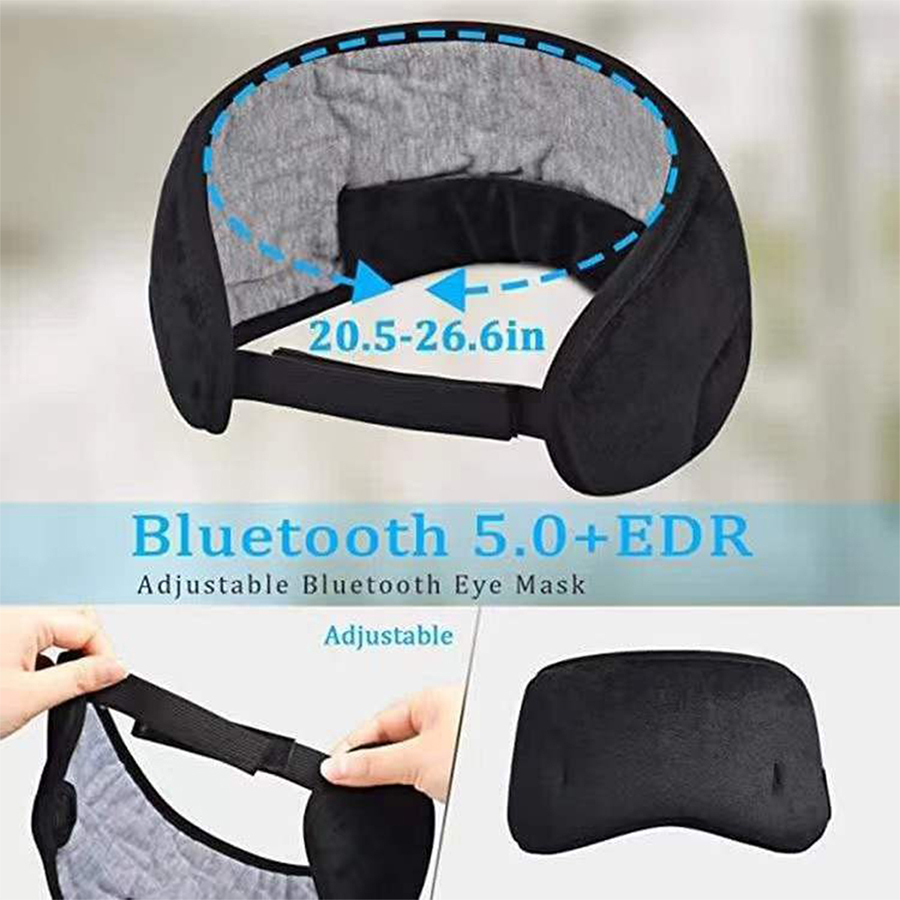 Headphone Tidur Nirkabel - Kac - Sleep Mask Headphones Bluetooth ulasan dan harga