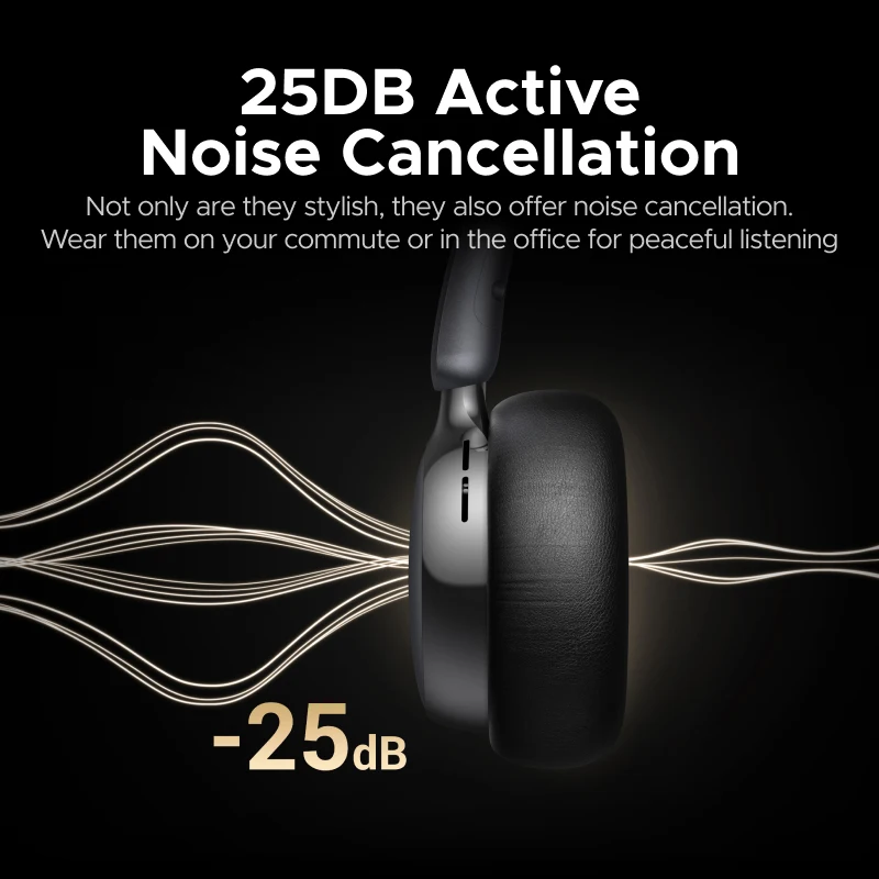UGREEN Studio Plus 25dB ANC He - Anc Wireless Over Ear Headphones ulasan dan harga