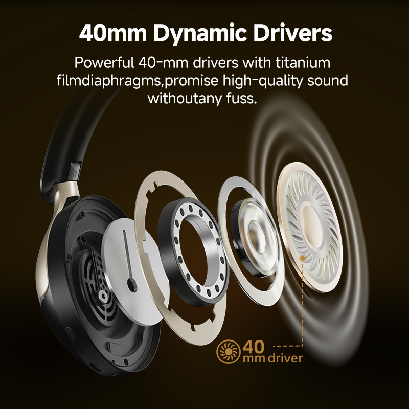 QCY H3 PRO headphone nirkabel  - Anc Wireless Over Ear Headphones ulasan dan harga