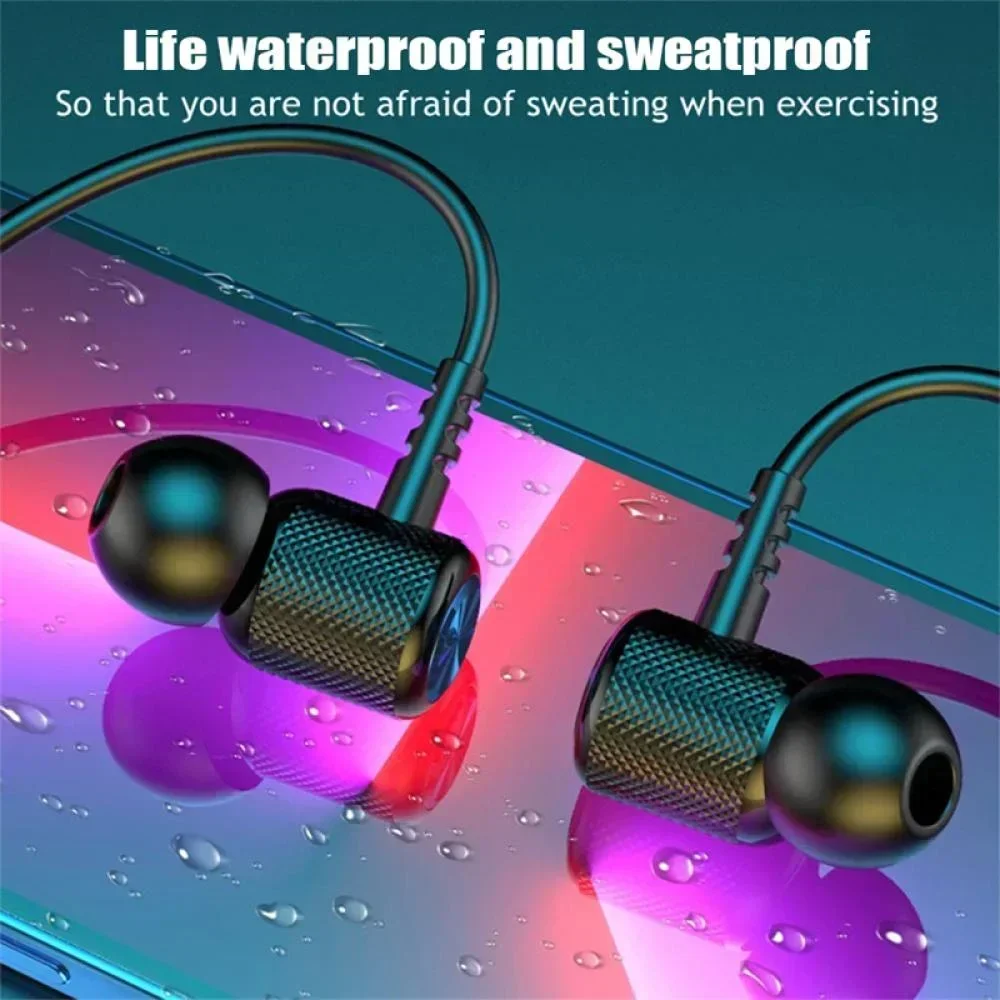 Headset Bluetooth K58 baru, he - Magnetic Neckband Sports Earphones ulasan dan harga
