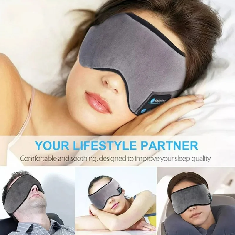 Headband Tidur Bluetooth Nirka - Sleep Mask Headphones Bluetooth ulasan dan harga