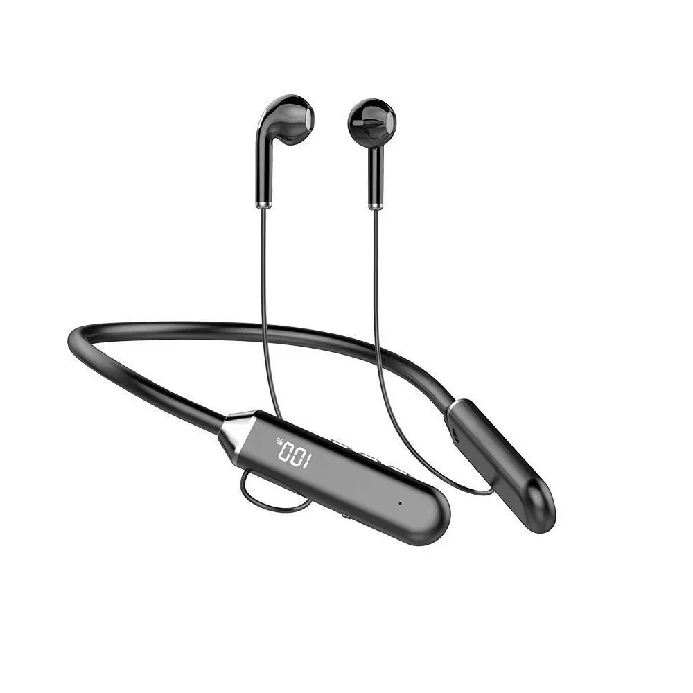 Headphone Nirkabel Bluetooth 5 - Magnetic Neckband Sports Earphones ulasan dan harga
