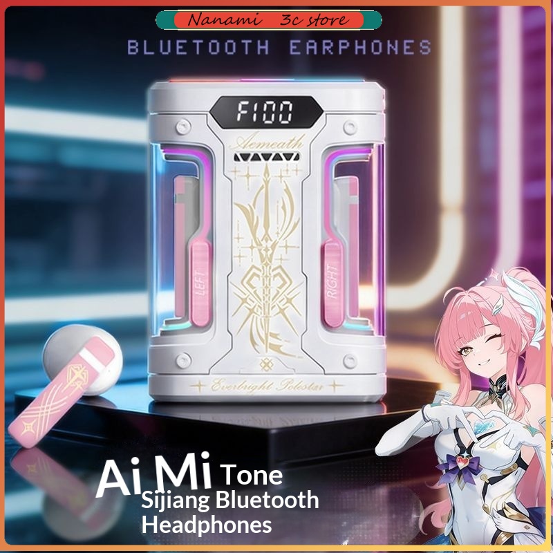 Earphone Bluetooth Anime Elysi - Headphones ulasan dan harga