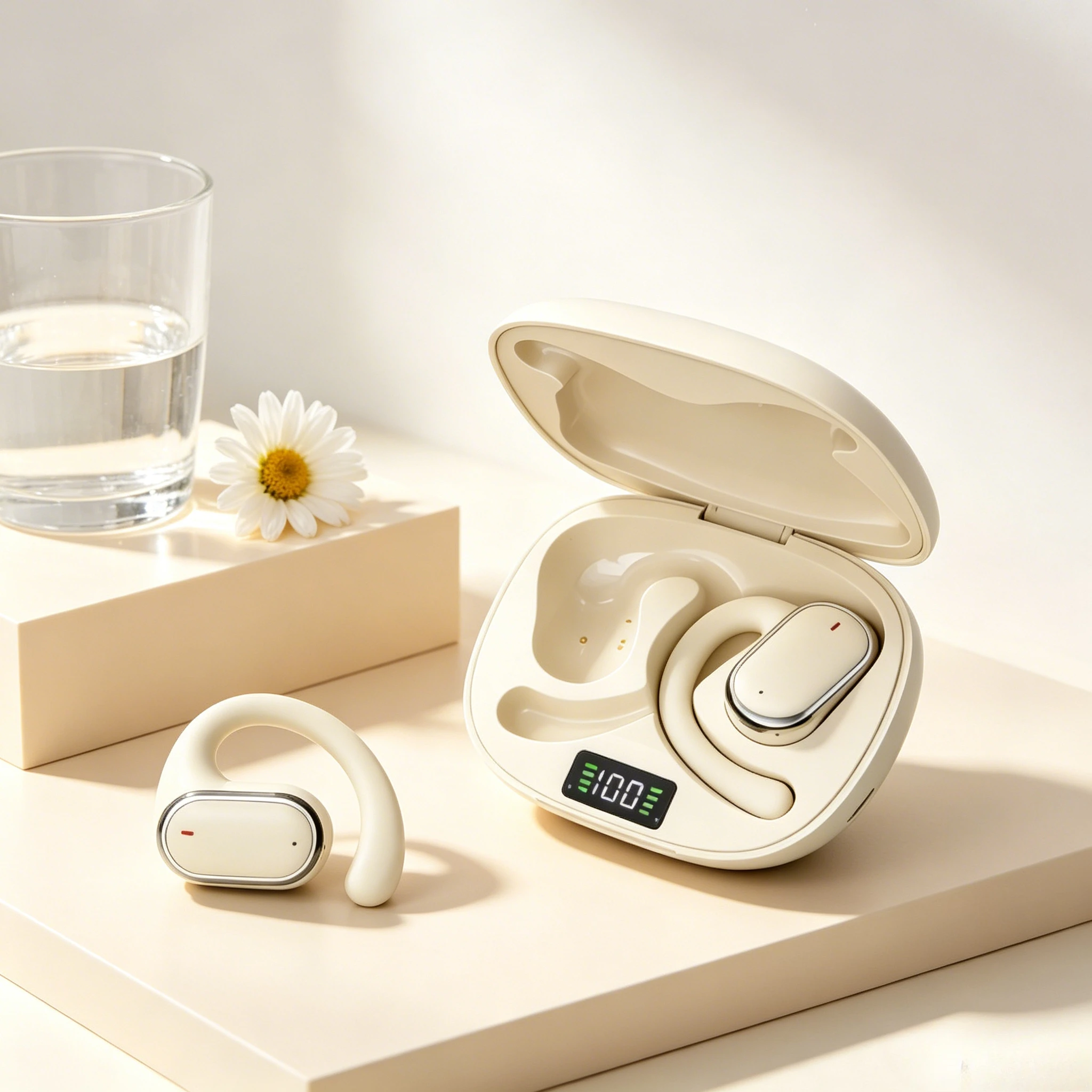 Earbud TWS Asli, Earphone Nirk - Sleep Mask Headphones Bluetooth ulasan dan harga