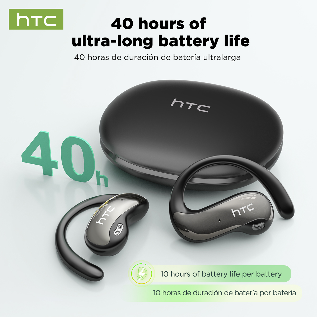 HTC NE19 Earphone Bluetooth AI - Sleep Mask Headphones Bluetooth ulasan dan harga