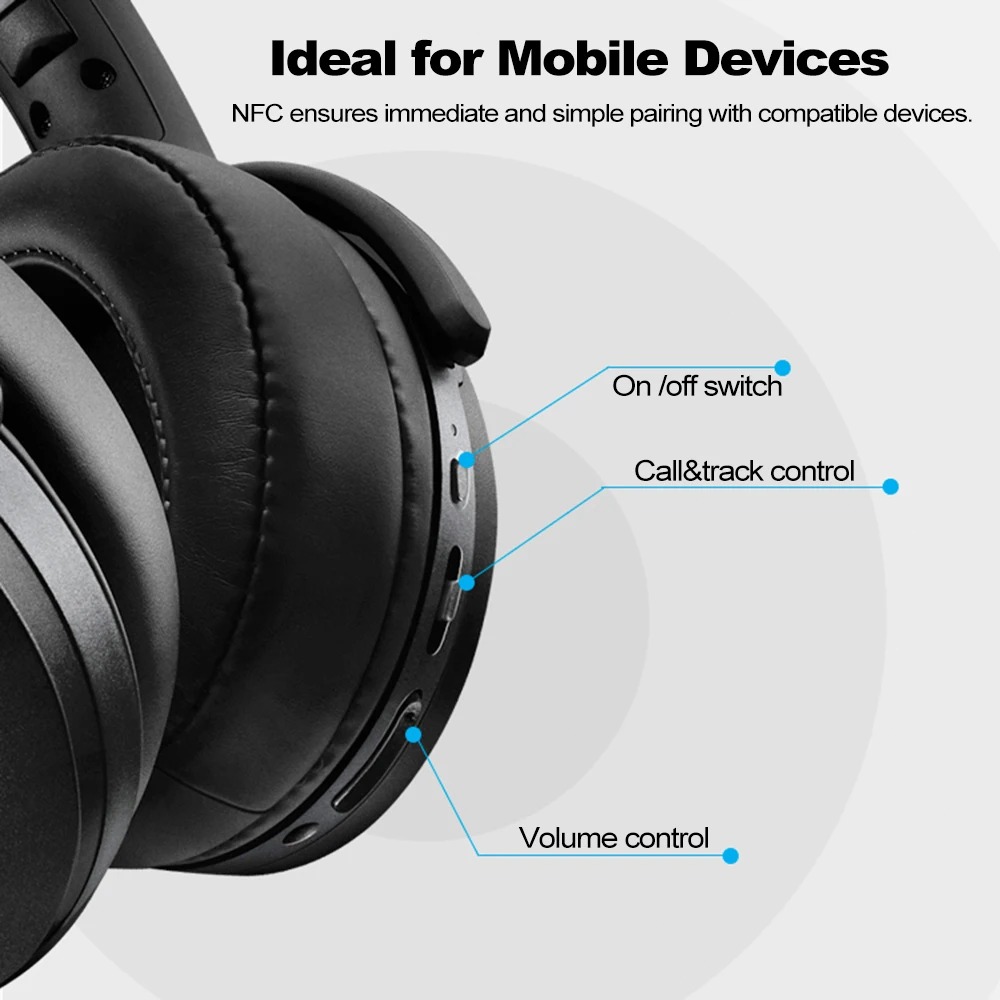 Sennheiser HD 4.50 BTNC Asli,  - Anc Wireless Over Ear Headphones ulasan dan harga