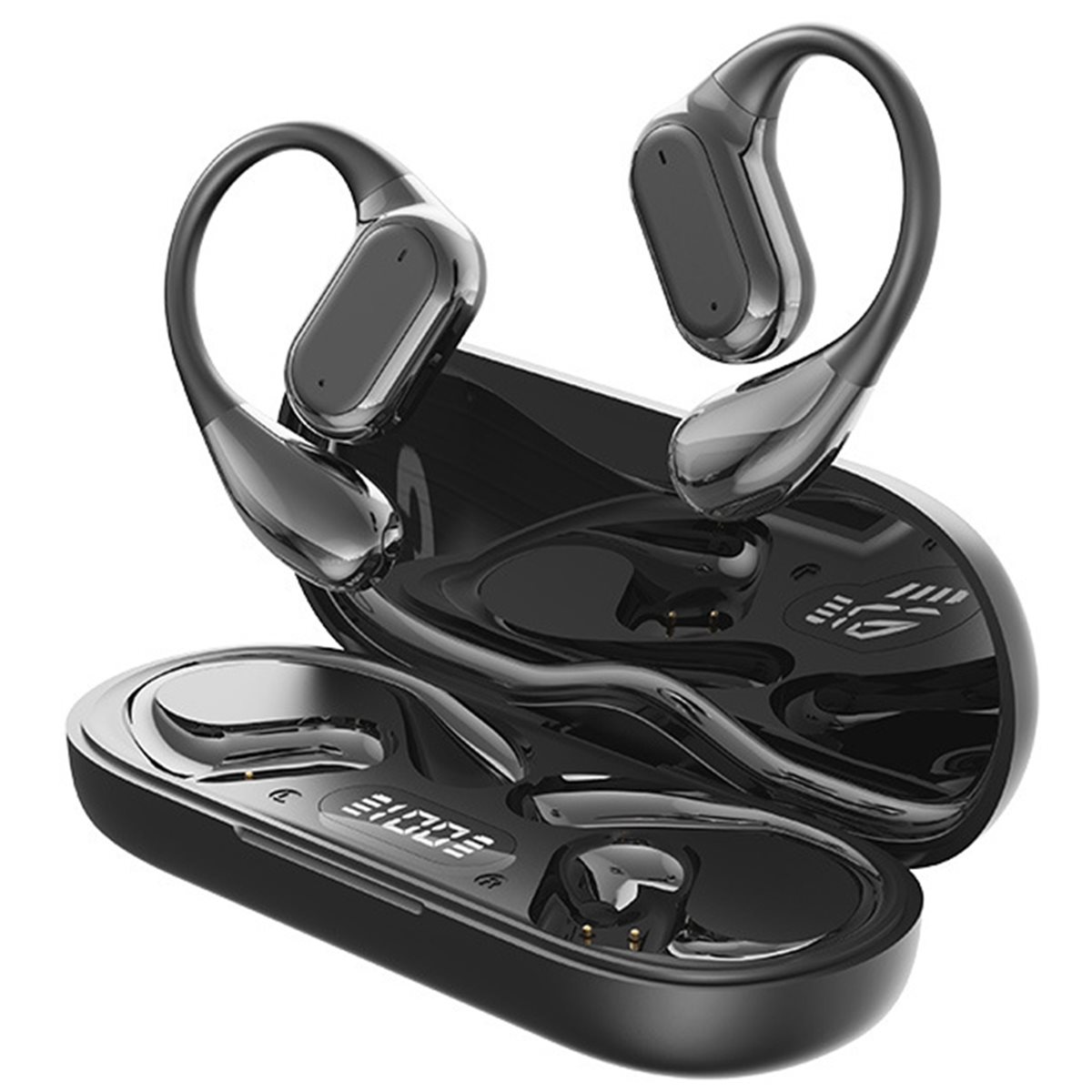 Earbud Nirkabel SCLS Bluetooth - Bone Conduction Running Headphones ulasan dan harga