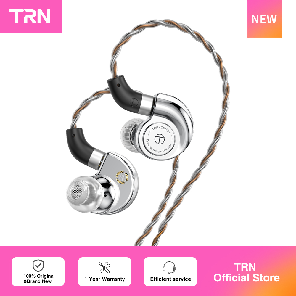 TRN Conch Earphone Lucky Bag,  - Planar Magnetic Iem Earphones ulasan dan harga