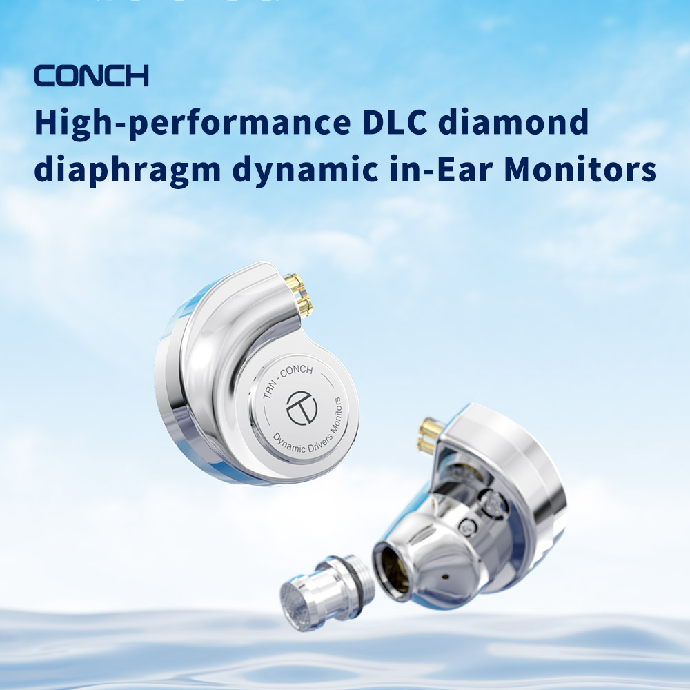 TRN Conch Earphone Lucky Bag,  - Planar Magnetic Iem Earphones ulasan dan harga
