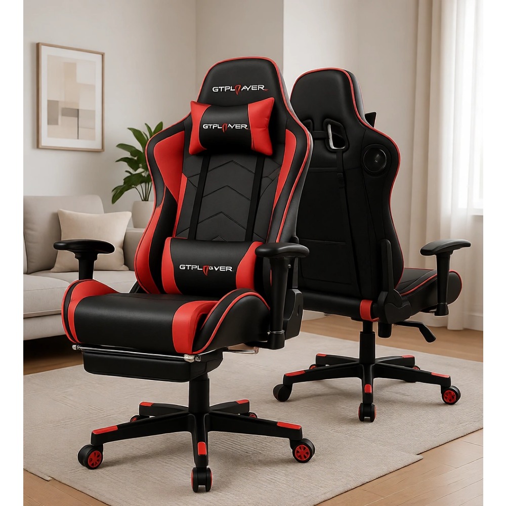 Kursi Gaming Ergonomis dengan  - Speakers ulasan dan harga