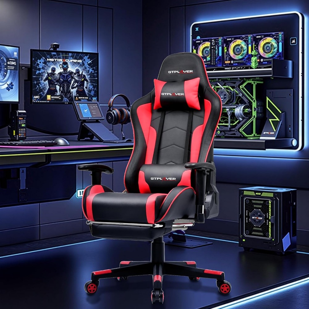 Kursi Gaming Ergonomis dengan  - Speakers ulasan dan harga