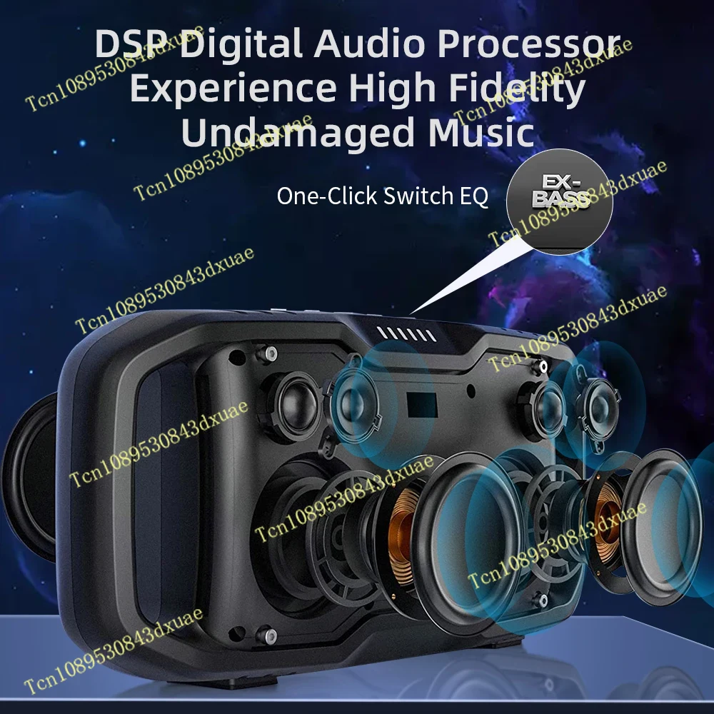 Speaker Bluetooth Portabel X10 - Portable Bluetooth Speaker Waterproof Ipx7 ulasan dan harga