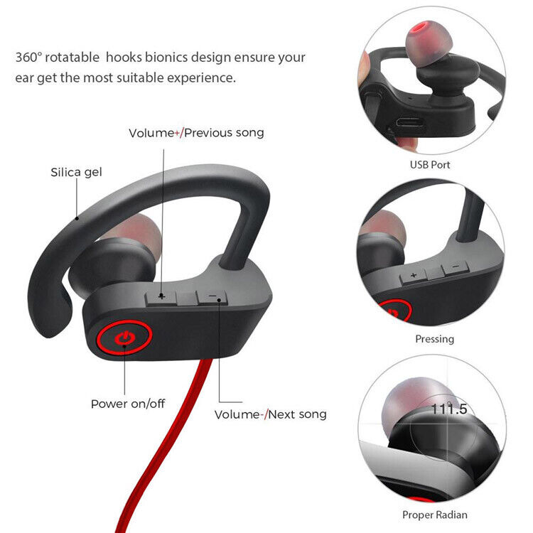 Earphone Universal Lari Nirkab - Bone Conduction Running Headphones ulasan dan harga