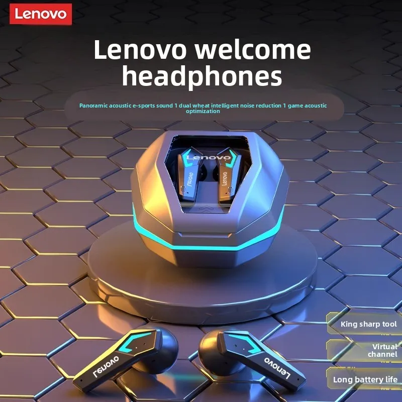 Lenovo TG102 Earbud Nirkabel G - Gaming Headset With Mic Rgb ulasan dan harga