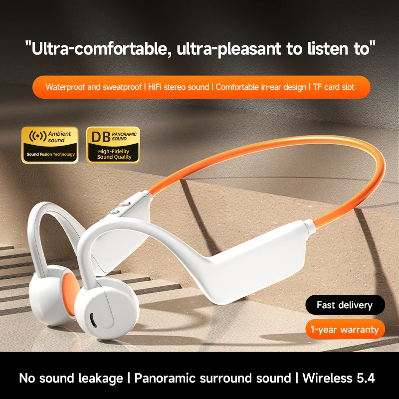 Earbud Bluetooth Konduksi Tula - Bone Conduction Running Headphones ulasan dan harga